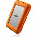 Lacie 1 TB Rugged Mini USB Portable Mobile Drive of Type - C STFR1000800